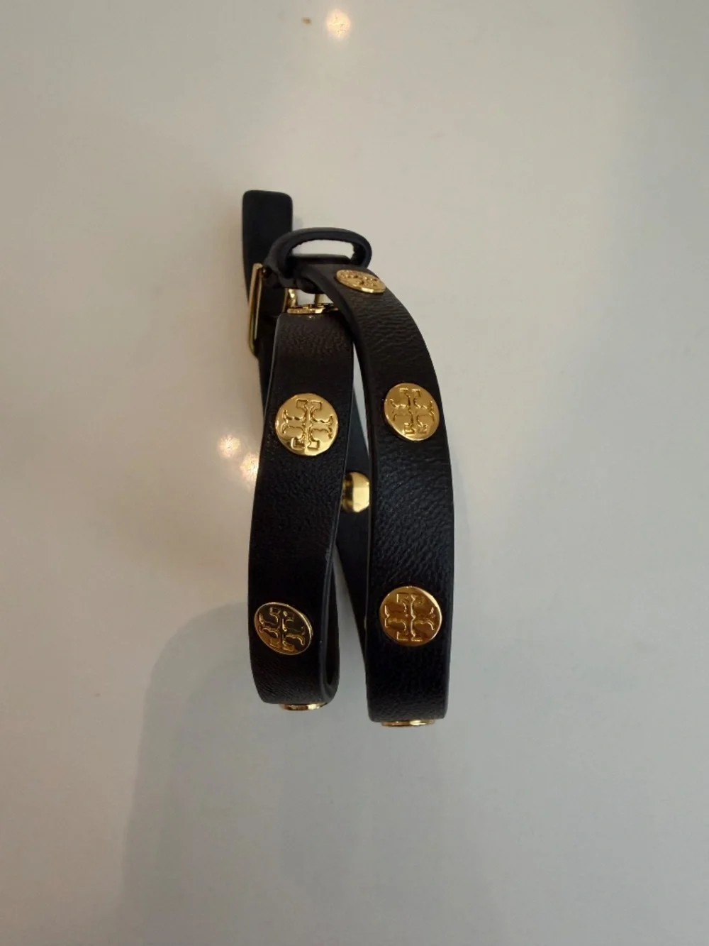 Tory Burch Leather Wrap Bracelet